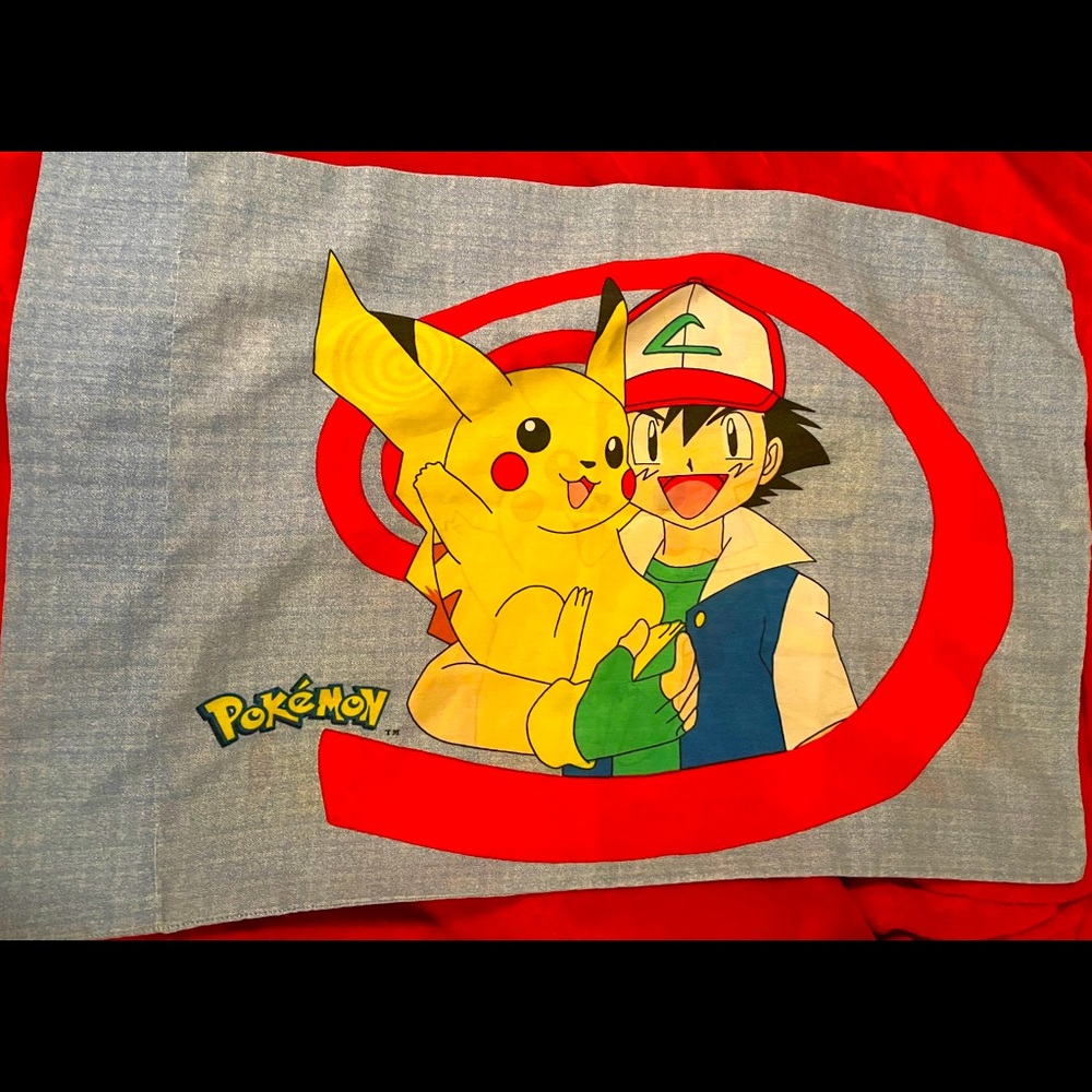 Pokémon pillowcase